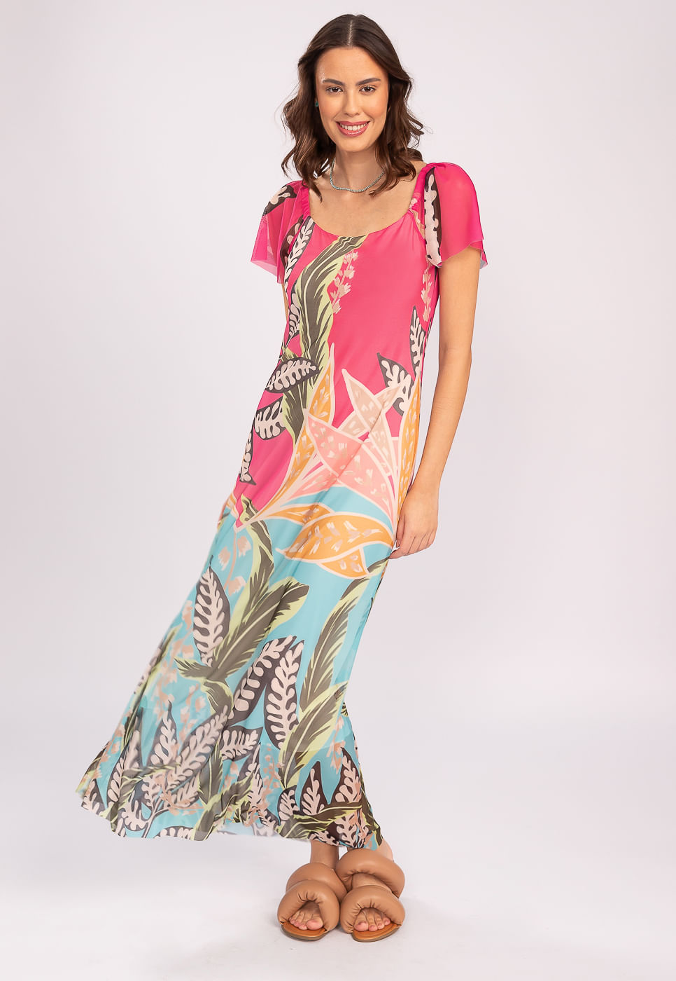 242030759A_VESTIDO-LONGO-COM-MANGAS-EM-TULE-FOLHAGEM-COLORIDA_1